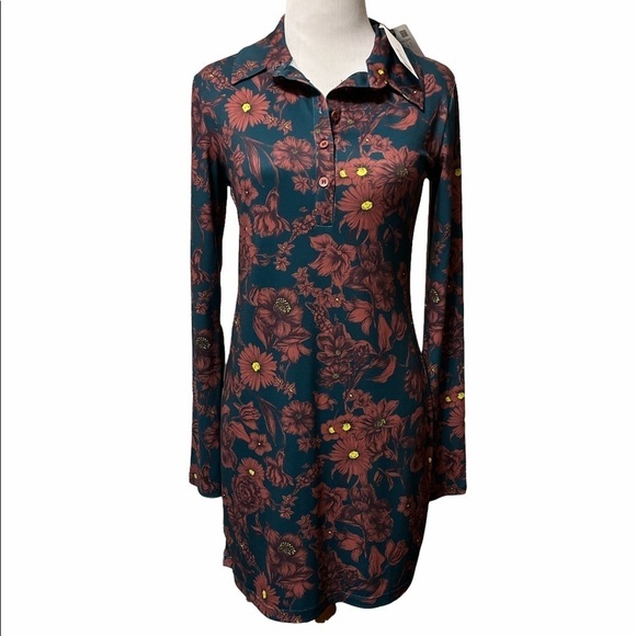 Zara long sleeve dress, stretchy and comfy, small - Picture 1 of 11